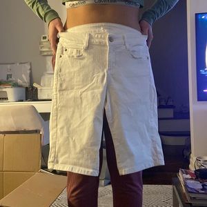 Guess by Marciano jean bike shorts in size 27US